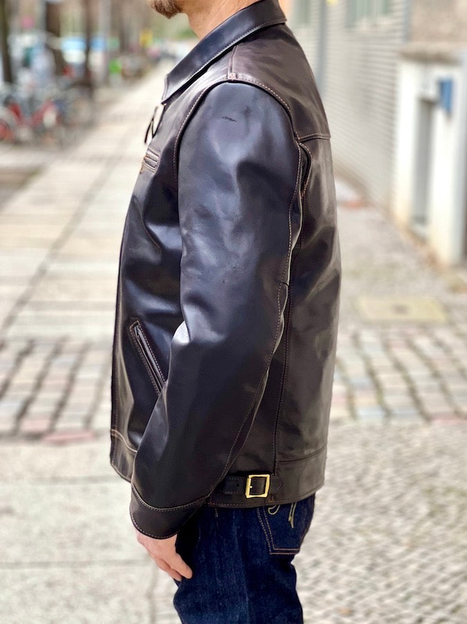 FN-LJ-HS001 - Horsehide - Shinki Hikaku Co. Leather - Single Rider's J