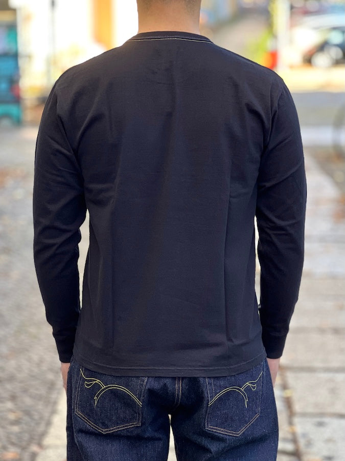 Plain Heavyweight Long Sleeve - Black - THC Series