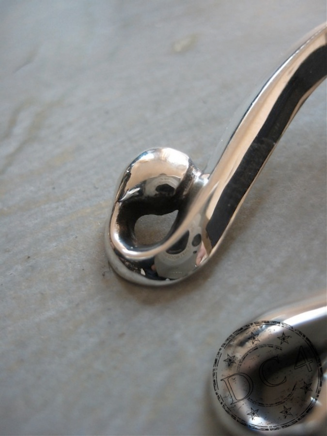 THE FLAT HEAD - Native Horseshoe - Pendant Top Series - 925 Sterling Silver