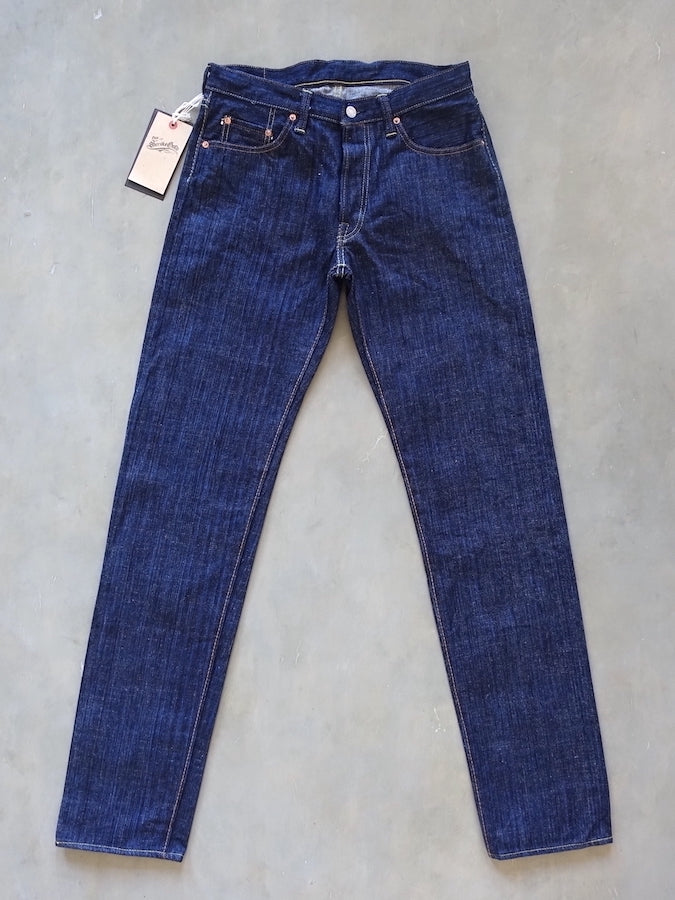 The Strike Gold SG8104【SHOWER SLUBBY】Series - 16oz Horizontal Super Slub Selvedge Denim - Right Hand Twill - REGULAR TAPERED
