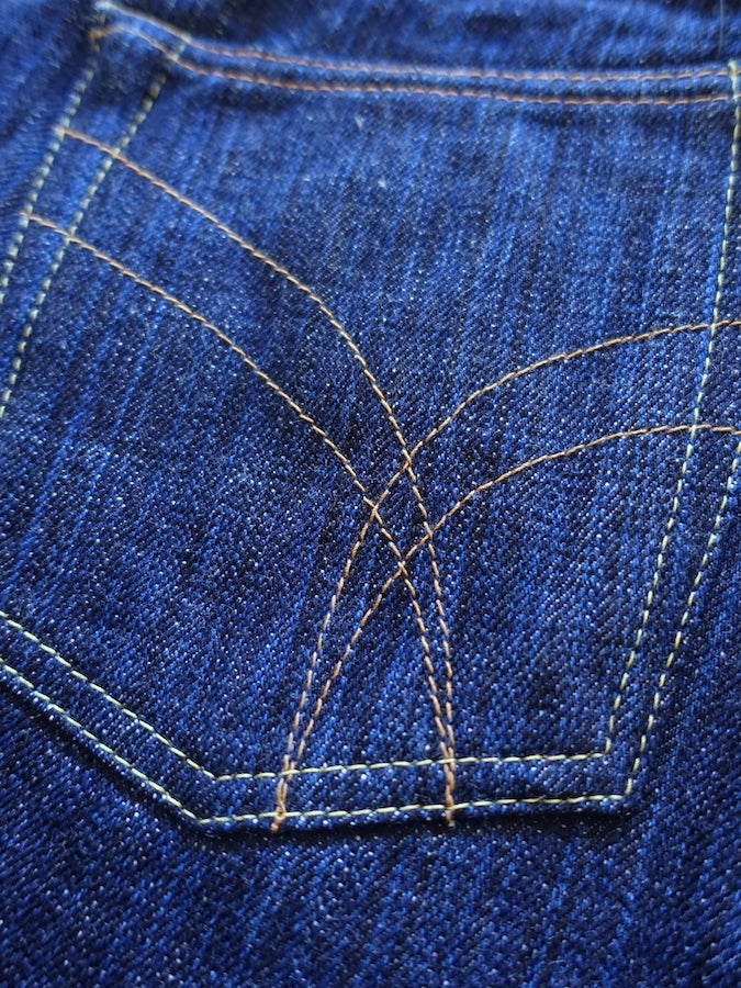 The Strike Gold SG8104【SHOWER SLUBBY】Series - 16oz Horizontal Super Slub Selvedge Denim - Right Hand Twill - REGULAR TAPERED