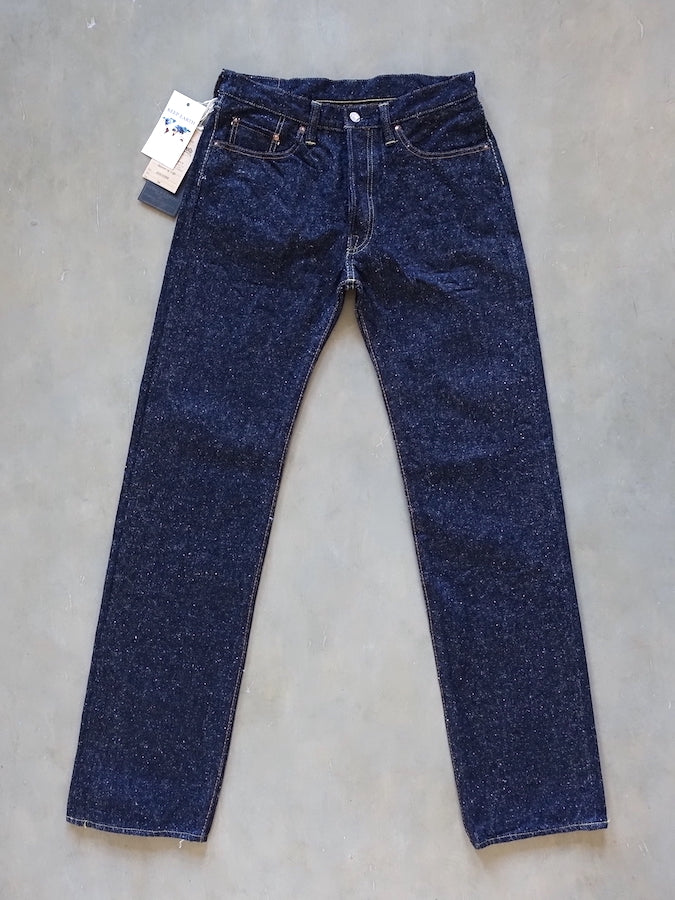 The Strike Gold SG0103KE【KEEP EARTH】Series - 100% Natural Indigo Rope Dyed - 17oz Original Selvedge Denim - Classic Straight
