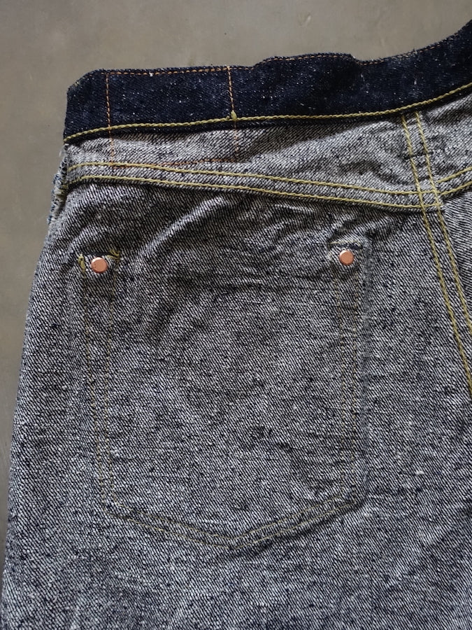 The Strike Gold SG0103KE【KEEP EARTH】Series - 100% Natural Indigo Rope Dyed - 17oz Original Selvedge Denim - Classic Straight