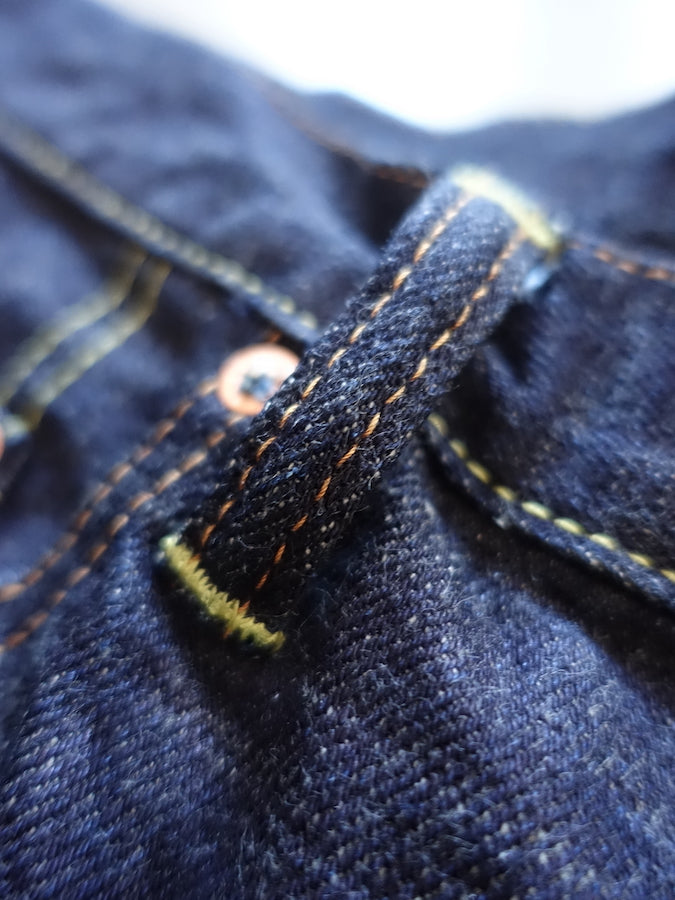 The Strike Gold SG5103【CLASSIC】Series - 15oz Slub Selvedge Denim - Right Hand Twill - Gray Weft - CLASSIC STRAIGHT