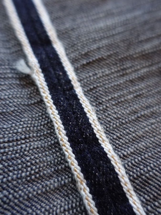 The Strike Gold SG5103【CLASSIC】Series - 15oz Slub Selvedge Denim - Right Hand Twill - Gray Weft - CLASSIC STRAIGHT