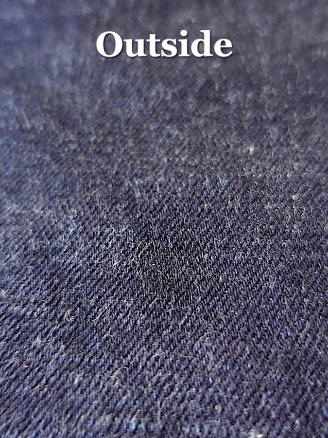 The Strike Gold SG5103【CLASSIC】Series - 15oz Slub Selvedge Denim - Right Hand Twill - Gray Weft - CLASSIC STRAIGHT