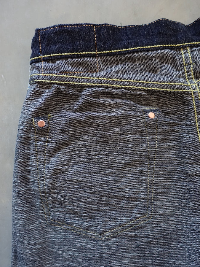 The Strike Gold SG5103【CLASSIC】Series - 15oz Slub Selvedge Denim - Right Hand Twill - Gray Weft - CLASSIC STRAIGHT
