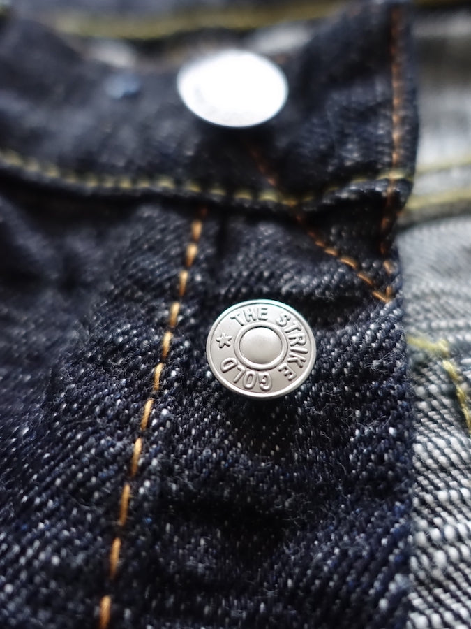 The Strike Gold SG7103【SUPER SLUBBY】Series - 17oz Horizontal Super Slub Selvedge Denim - Right Hand Twill - CLASSIC STRAIGHT