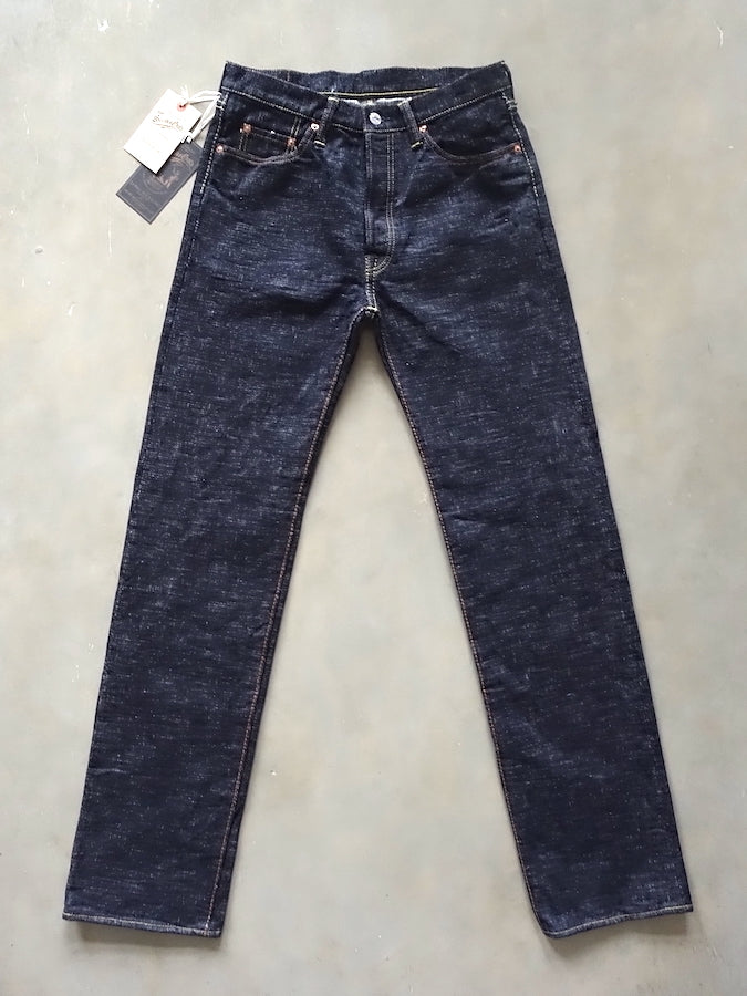 The Strike Gold SG7103【SUPER SLUBBY】Series - 17oz Horizontal Super Slub Selvedge Denim - Right Hand Twill - CLASSIC STRAIGHT