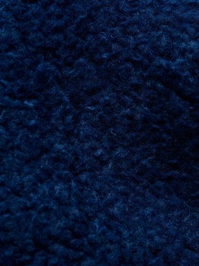 The Strike Gold - SGC004ID - Heavy Loopwheeled Zip Hoodie - Indigo Dyed