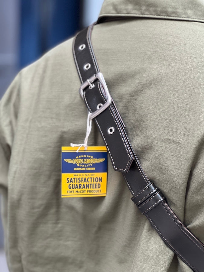 HORSEHIDE DUAL BLADE "PADDED" BAG - Brown