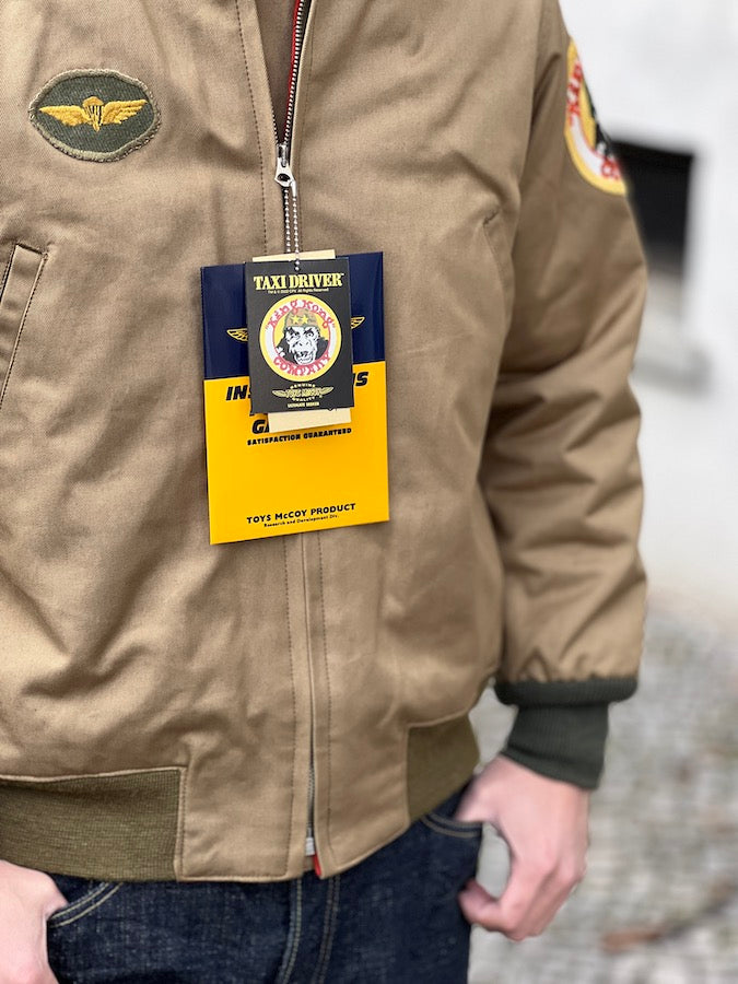 TOYS McCOY - TMJ2238 - TAXI DRIVER - Combat Jacket "TANKERS" - TRAVIS BICKLE