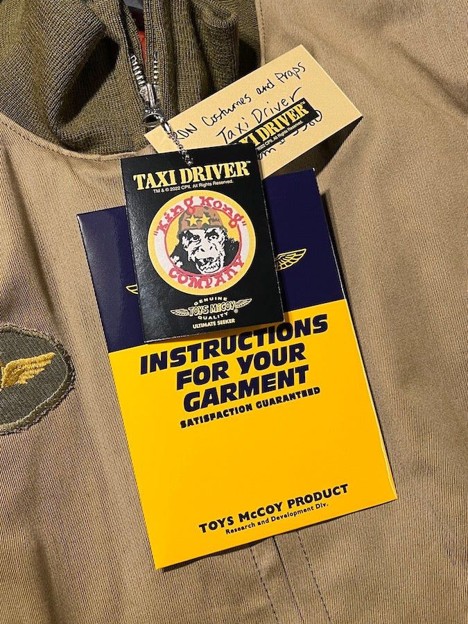 TOYS McCOY - TMJ2238 - TAXI DRIVER - Combat Jacket "TANKERS" - TRAVIS BICKLE
