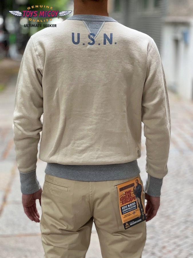 TOYS McCOY - TMC1772 - McHill Sports Wear - MILITARY SWEAT SHIRT "USN"