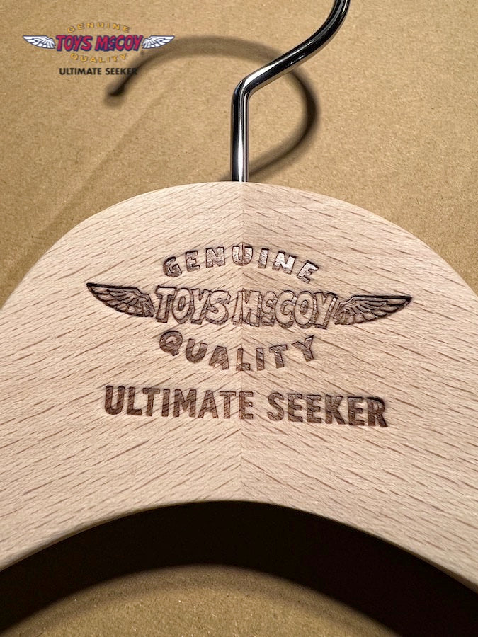 ORIGINAL WOOD HANGER SET - 3 x HANGERS & BOX