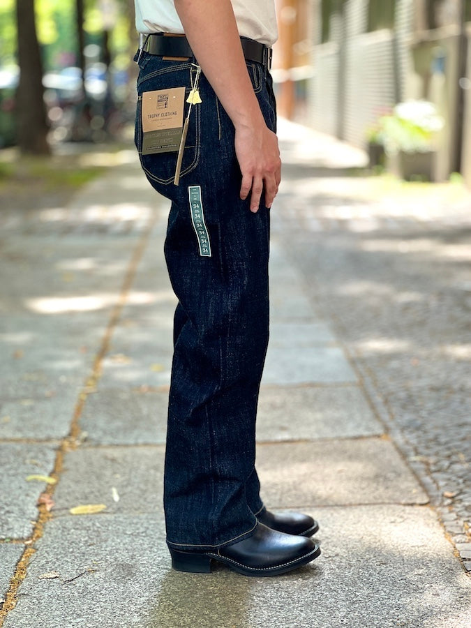 TROPHY CLOTHING - Dirt Denim - Waist Overall - 14.5oz Selvedge
