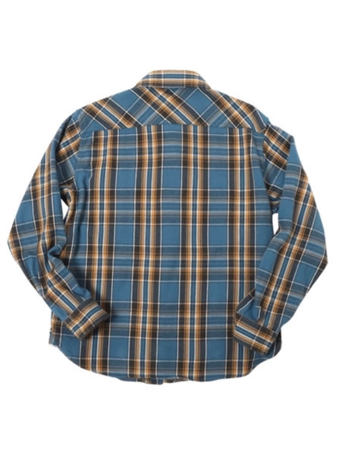 UES - 14.5oz Heavy Flannel Shirt - 502352 Blue