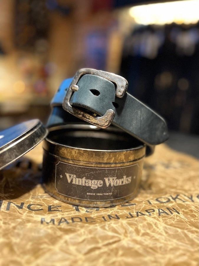 Handmade leather belts from Tokyo