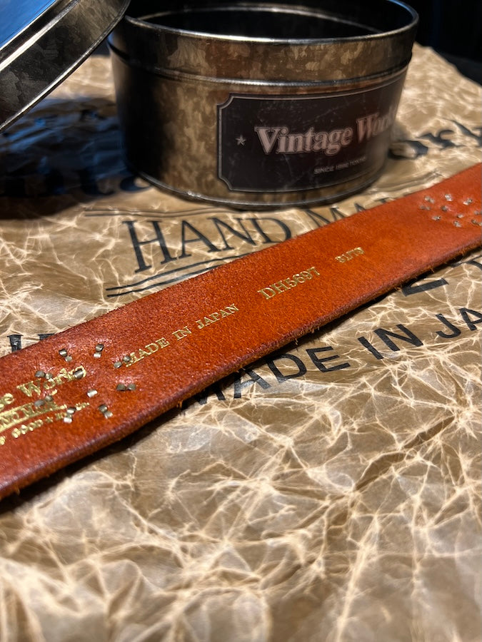 DH5697 Custom Chasin - Handmade Belt - Teacore Leather - Black