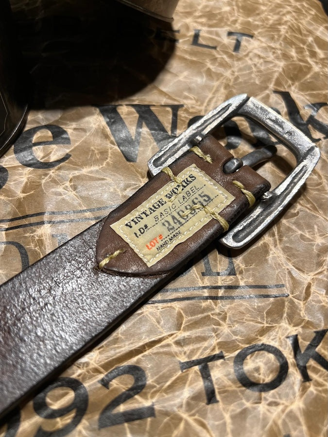 DH5536 Bronze - Handmade Belt - Brown Leather