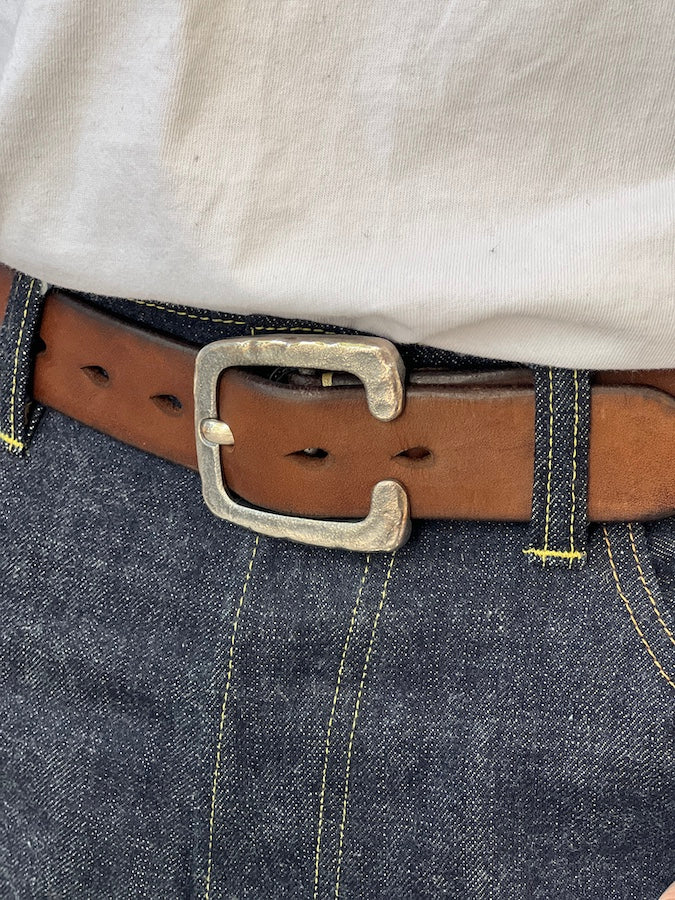 DH5536 Bronze - Handmade Belt - Brown Leather
