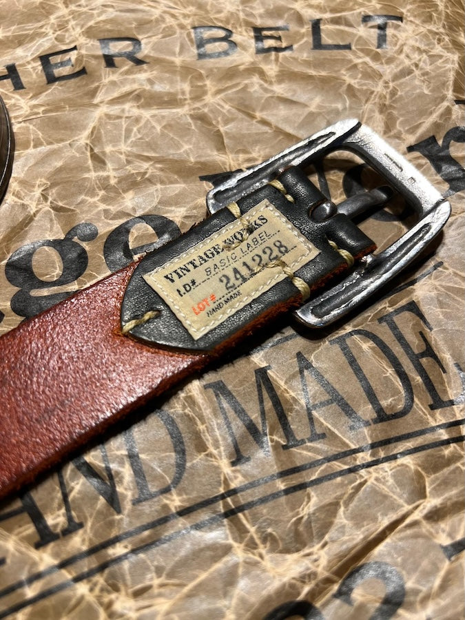 DH5536 CHASIN(茶芯) - Handmade Belt - Teacore Leather - Black