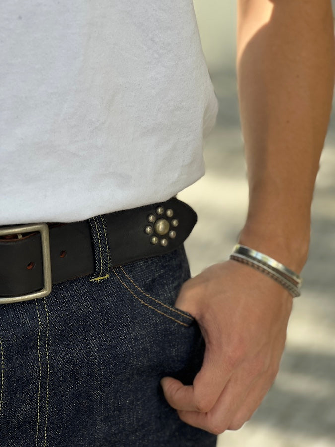 DH5697 Custom Chasin - Handmade Belt - Teacore Leather - Black