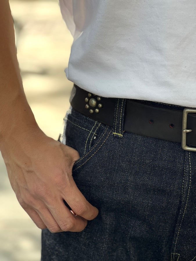 DH5697 Custom Chasin - Handmade Belt - Teacore Leather - Black