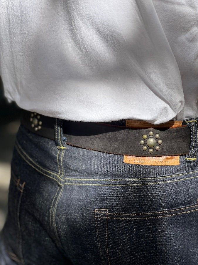DH5697 Custom Chasin - Handmade Belt - Teacore Leather - Black