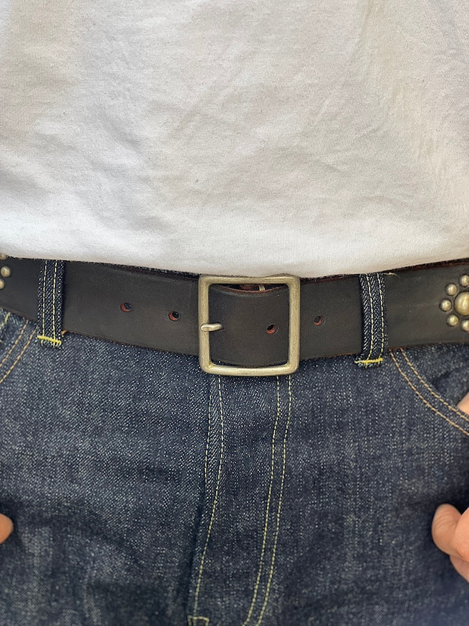 DH5697 Custom Chasin - Handmade Belt - Teacore Leather - Black