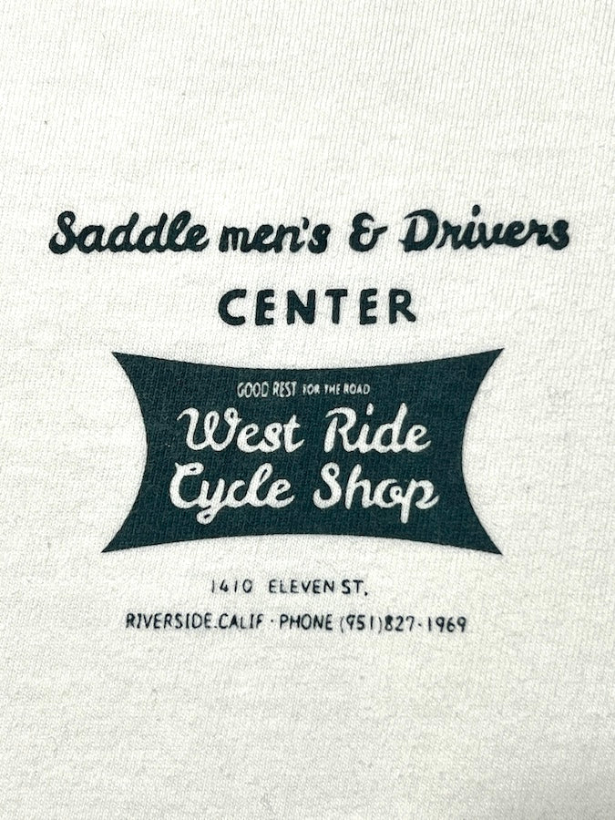 West Ride - “ TEXAS SMOKE ” - Heavyweight T-Shirt - White