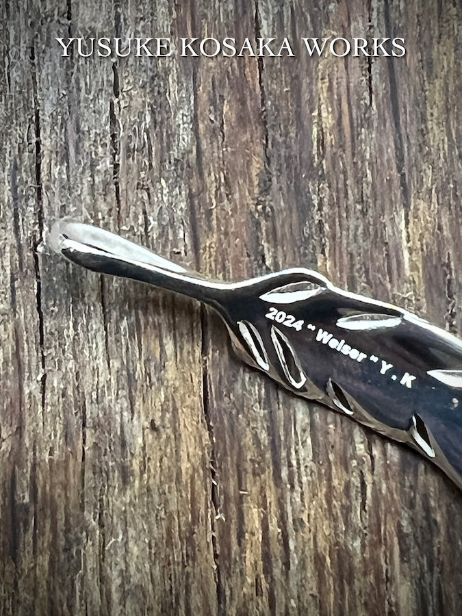 YUSUKE KOSAKA WORKS  "WEISER"  SILVER FEATHER