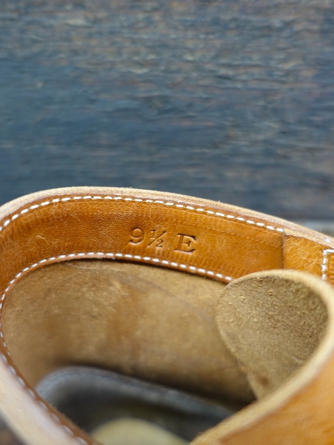 ZERROWS - BONEAKERS LINE - SW6 Boots - Brown OILED SCRATCH Leather - 6 inch Height