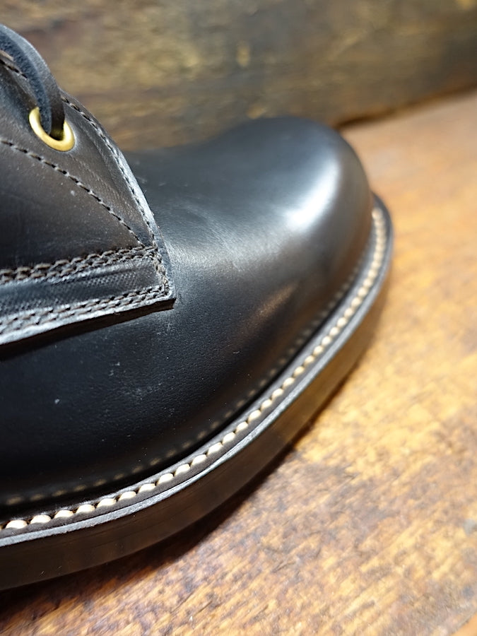 ZERROWS - CUSTOM - STANDARD Boots - Black HORWEEN CHROMEXCEL Leather - 5 inch Height