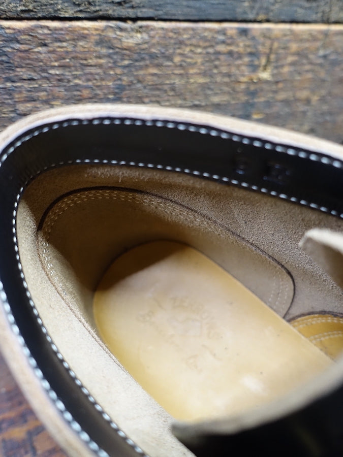 ZERROWS x DR.SOLE originals  * Limited Model * BONEAKERS LINE - SW4 Boots - Black HORWEEN CHROMEXCEL Leather - 4 inch Height