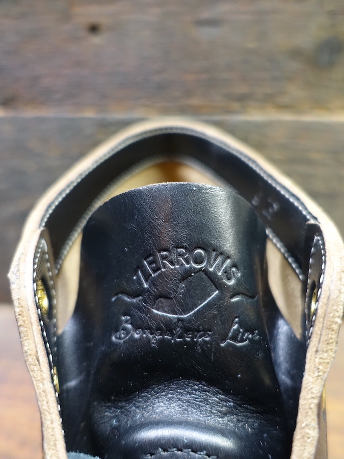 ZERROWS x DR.SOLE originals  * Limited Model * BONEAKERS LINE - SW4 Boots - Black HORWEEN CHROMEXCEL Leather - 4 inch Height