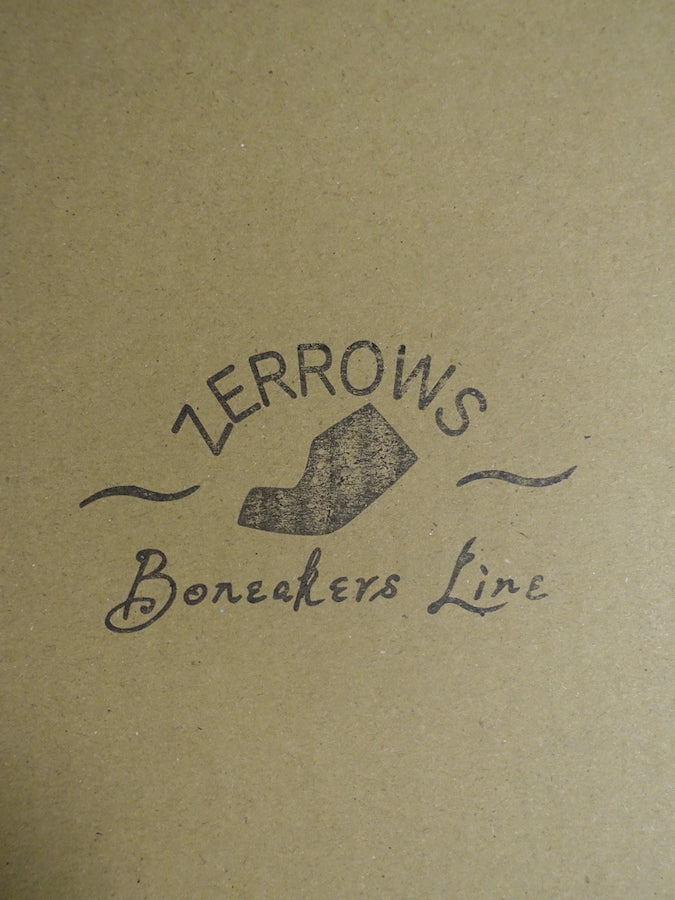 ZERROWS x DR.SOLE originals  * Limited Model * BONEAKERS LINE - SW4 Boots - Black HORWEEN CHROMEXCEL Leather - 4 inch Height