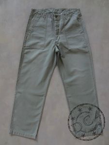 FULLCOUNT 1992-20 - Utility Trousers - Olive Drab