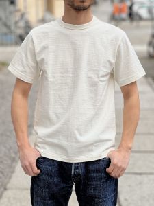 GLAD HAND & Co. - ROYAL T-Shirt - Loopwheeled - 100% U.S.A. Cotton - White