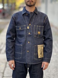 TROPHY CLOTHING - Dirt Denim Coverall - Original Workwear - 14.5oz Selvedge Denim