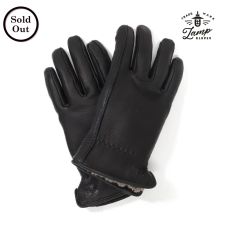 Lamp Gloves - Deerskin Leather - Sheepskin Lined - Winter Glove – BLACK