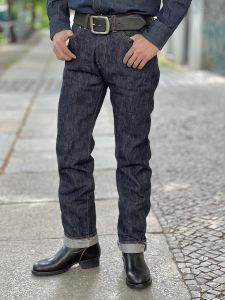 Samurai Jeans - S710XX-19ozII - Indigo - 19oz KIWAMI Selvedge Denim - Slim Straight