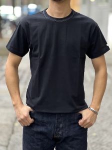THE FLAT HEAD - Plain Heavyweight T-Shirt - Black - THC Series