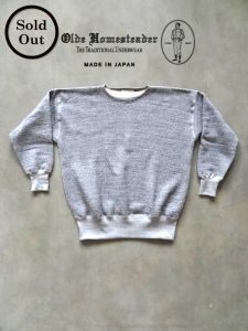 OLDE HOMESTEADER - Extra Quality Product - Crew Neck Long Sleeve - Sweatshirt - Top Charcoal 