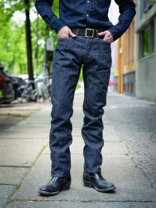 RESOLUTE  710 - One Washed - 14oz Japanese Selvedge Denim - RESOLUTE’s core model - A model based on Levi’s 501 “Model 66” - Tight Straight
