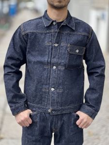 Samurai Jeans - S0551XX - 1st Type Denim Jacket - Cinch Back - 15oz OTOKOGI Selvedge Denim - 100% Texas Cotton