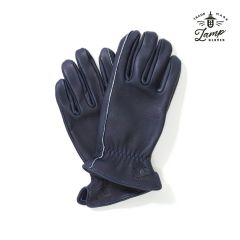 Lamp Gloves - Deerskin Leather - Utility Glove Standard – NAVY