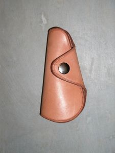 THE FLAT HEAD - Key Case - Leather Tan