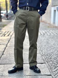 TROPHY CLOTHING - 47 CIVILIAN TROUSERS - Military Chinos - Olive
